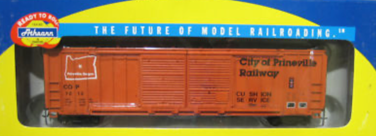 Athearn HO Scale 92305 50' Double Door Boxcar City of Prineville COP 7212 - NOS