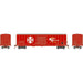Athearn RTR 1018 HO Scale 50' ACF Outside Post Boxcar Santa Fe ATSF 15651
