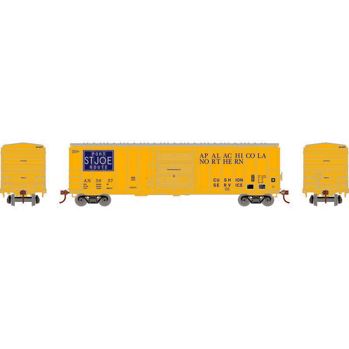 Athearn RTR 1036 HO Scale 50' ACF Outside Post Boxcar Apalachicola Northern AN 5129