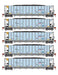 Athearn RTR 1044 HO Scale Ortner 5-Bay Hopper Union Pacific UP 5-Pack #3