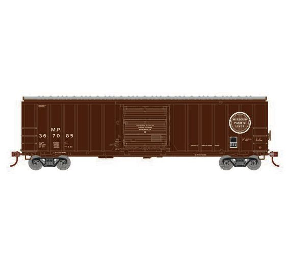 Athearn RTR 1046 HO Scale 50' ACF Outside Post Boxcar Missouri Pacific MP 367085