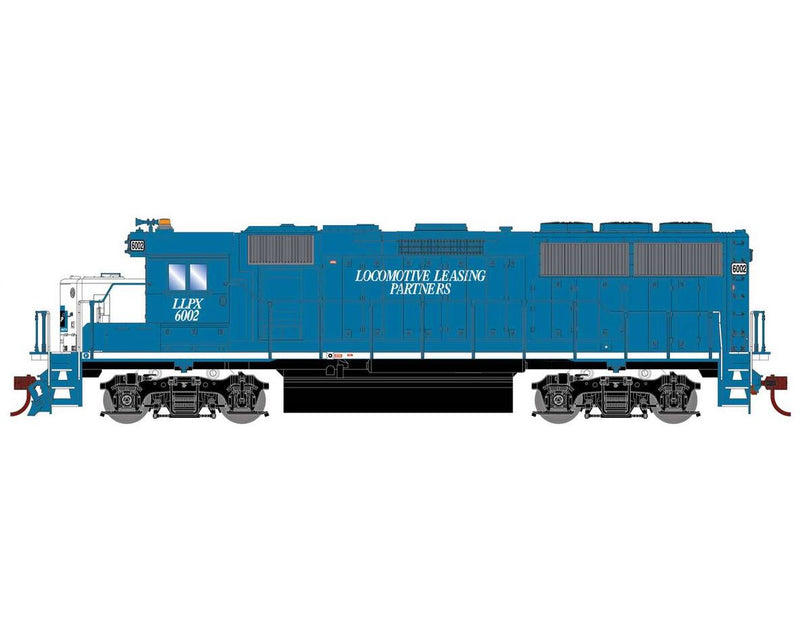 Athearn RTR 1085 HO Scale GP60 Diesel Locomotive Leasing Partners LLPX 6002 DC