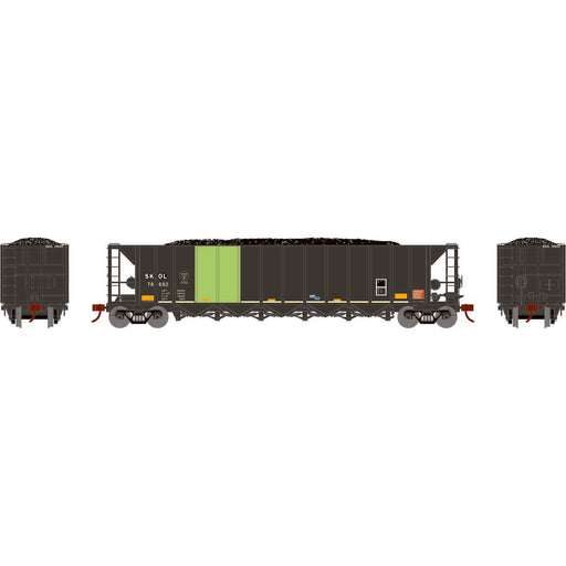 Athearn RTR 1109 HO Scale Ortner 5-Bay Hopper South Kansas & Oklahoma SKOL 78692
