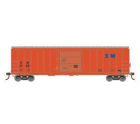 Athearn RTR 1119 HO Scale 50' ACF Outside Post Boxcar Saint Marys SM 4128