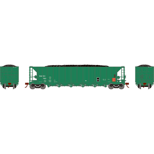 Athearn RTR 1126 HO Scale Ortner 5-Bay Hopper South Mississippi Electric Power SMEX 7810