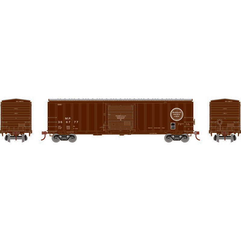 Athearn RTR 1140 HO Scale 50' ACF Outside Post Boxcar Missouri Pacific MP 366675