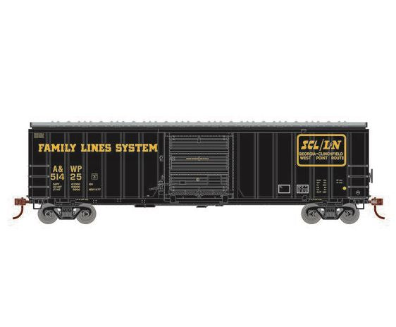 Athearn RTR 1164 HO Scale 50' ACF Outside Post Boxcar Family Lines A&WP 51425