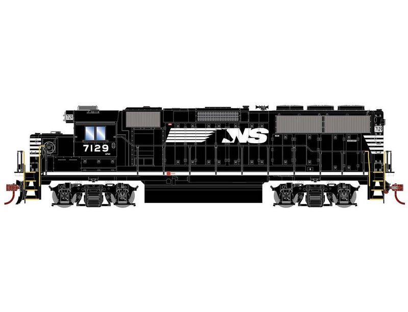 Athearn RTR 1168 HO Scale GP60 Diesel Norfolk Southern NS 7129 DCC/Sound