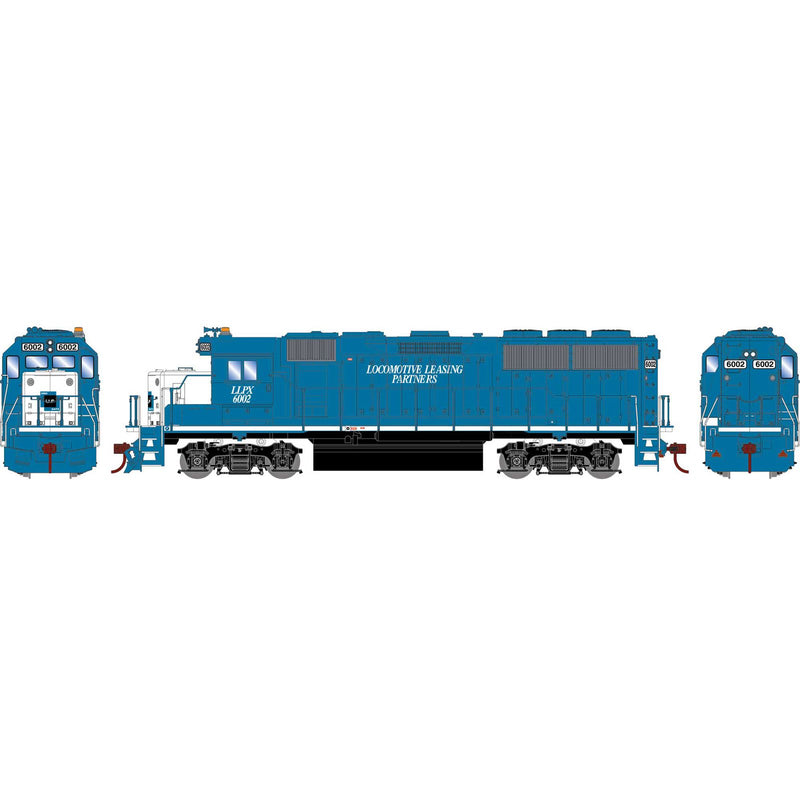 Athearn RTR 1193 HO Scale GP60 Diesel Locomotive Leasing Partners LLPX 6002 DCC/Sound