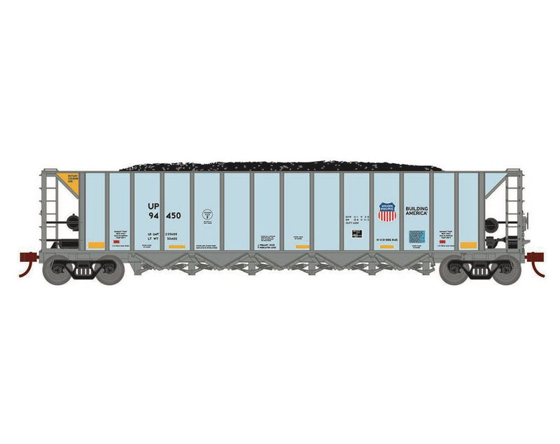 Athearn RTR 1199 HO Scale Ortner 5-Bay Hopper Union Pacific UP 94450