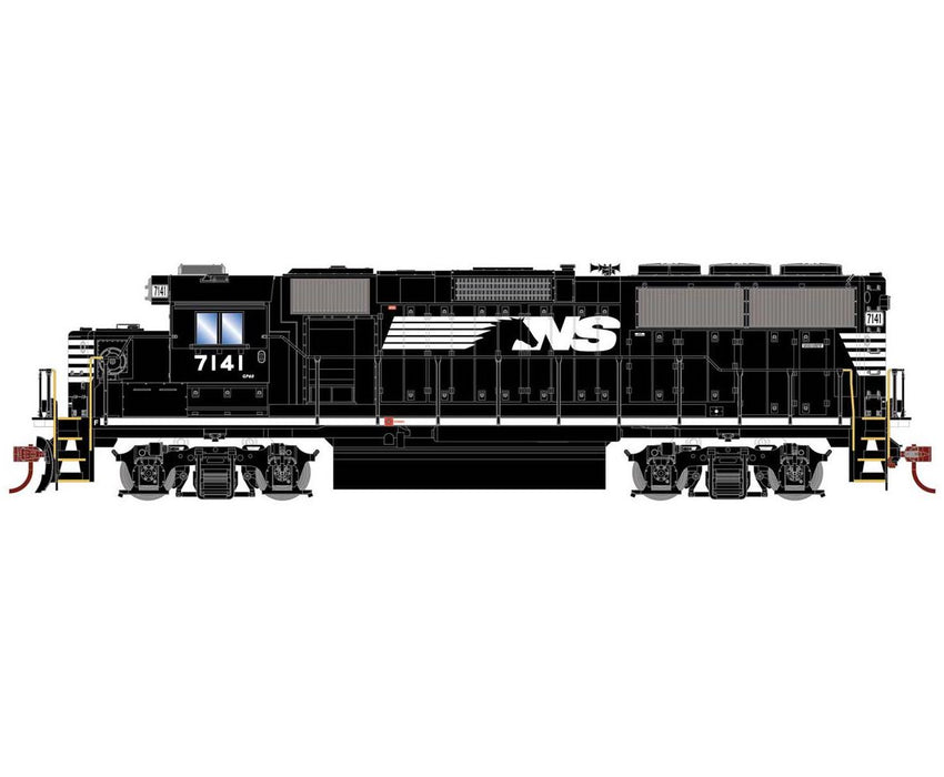 Athearn RTR 1203 HO Scale GP60 Diesel Norfolk Southern NS 7141 DC