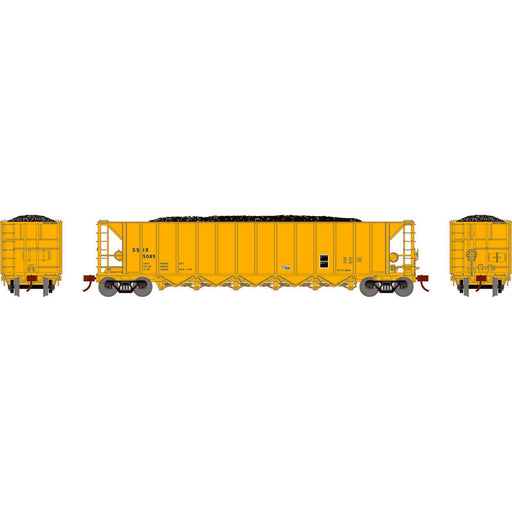 Athearn RTR 1208 HO Scale Ortner 5-Bay Hopper ITEL Corporation SSIX 5-Pack #3