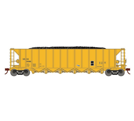 Athearn RTR 1208 HO Scale Ortner 5-Bay Hopper ITEL Corporation SSIX 5-Pack #3