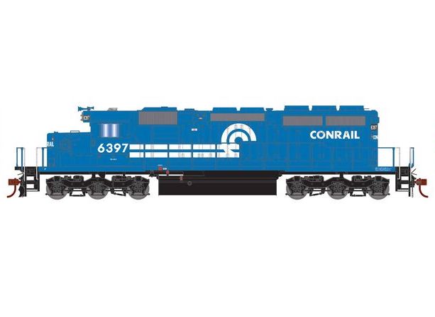 Athearn RTR 1223 HO Scale EMD SD40-2 Conrail CR 6397 DC