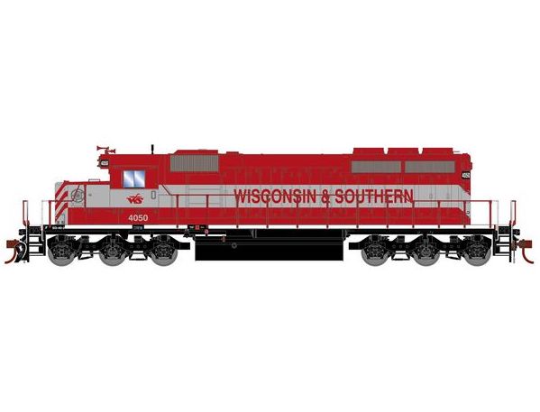 Athearn RTR 1228 HO Scale EMD SD40-2 Wisconsin & Southern WAMX 4050 DC