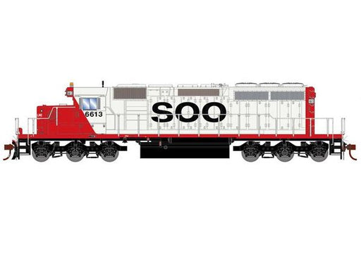 Athearn RTR 1232 HO Scale EMD SD40-2 SOO Line 6613 DC