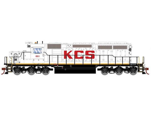 Athearn RTR 1237 HO Scale EMD SD40-2 Kansas City Southern KCS 681 DC