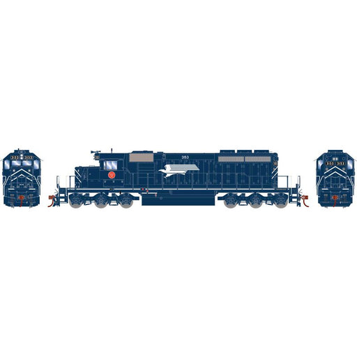 Athearn RTR 1243 HO Scale EMD SD40-2 Missouri Pacific MP 3153 DC