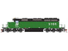 Athearn RTR 1249 HO Scale EMD SD40-2 Burlington Northern BN 8166 DCC/Sound