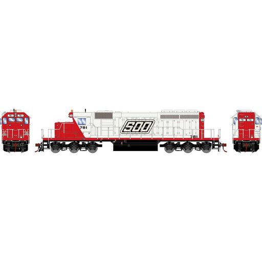 Athearn RTR 1256 HO Scale EMD SD40-2 SOO Line 781 DCC/Sound