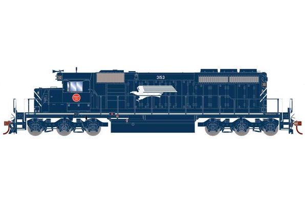 Athearn RTR 1270 HO Scale EMD SD40-2 Missouri Pacific MP 3153 DCC/Sound