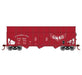 Athearn RTR 1275 HO Scale 40' Woodchip Hopper w/Load Gulf Mobile & Ohio GMO 82501