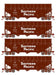 Athearn RTR 1284 HO Scale 40' Woodchip Hopper w/Load Southern Pacific SP 4-Pack #1