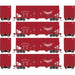 Athearn RTR 1288 HO Scale 40' Woodchip Hopper w/Load Gulf Mobile & Ohio GMO 4-Pack #2