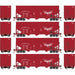 Athearn RTR 1290 HO Scale 40' Woodchip Hopper w/Load Gulf Mobile & Ohio GMO 4-Pack #1