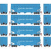 Athearn RTR 1292 HO Scale 40' Woodchip Hopper w/Load Apache APA 4-Pack #2