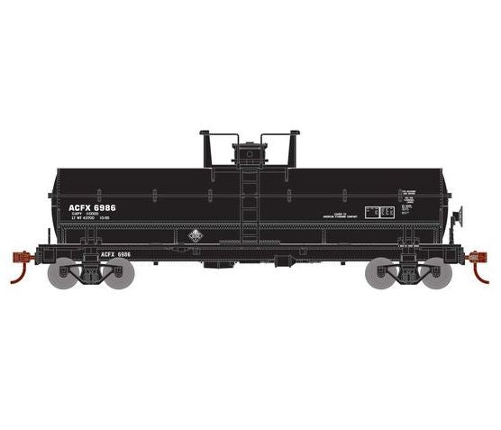 Athearn RTR 1296 HO Scale Chemical Tank Car American Car & Foundry ACFX 6986