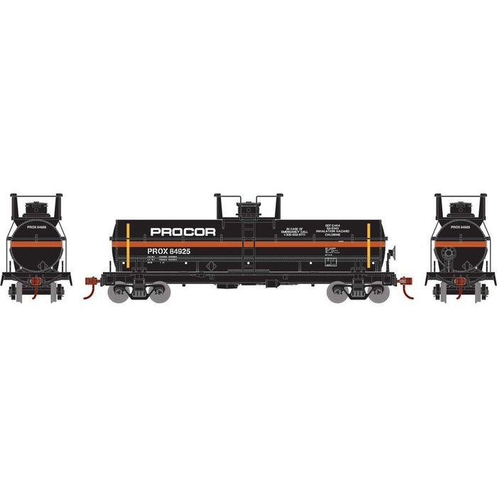 Athearn RTR 1297 HO Scale Chemical Tank Procor PROX 84925