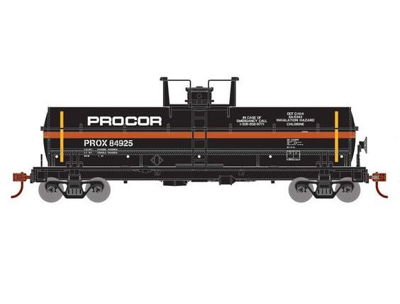 Athearn RTR 1297 HO Scale Chemical Tank Procor PROX 84925