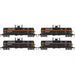 Athearn RTR 1299 HO Scale Chemical Tank Procor PROX 4-Pack