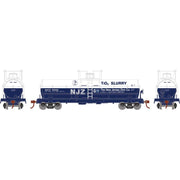 Athearn RTR 1309 HO Scale Chemical Tank New Jersey Zinc GATX 83494