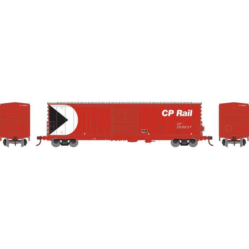 Athearn RTR 1329 HO Scale 50' ACF Combo Door Box Car CP Rail 200037