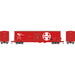 Athearn RTR 1333 HO Scale 50' ACF Combo Door Box Car Santa Fe ATSF 49506