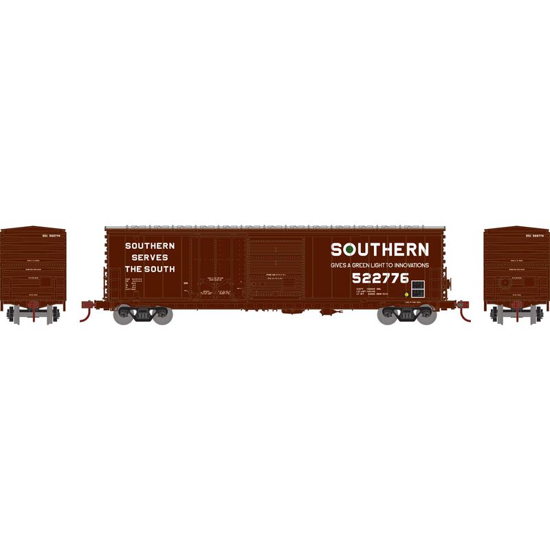 Athearn RTR 1334 HO Scale 50' ACF Combo Door Box Car Southern SOU 522776