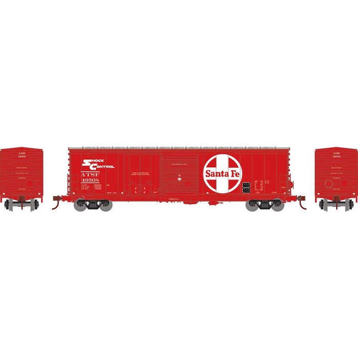 Athearn RTR 1335 HO Scale 50' ACF Combo Door Box Car Santa Fe ATSF 49508