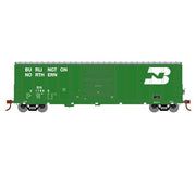 Athearn RTR 1368 HO Scale PS 5277 Boxcar Burlington Northern BN 217666
