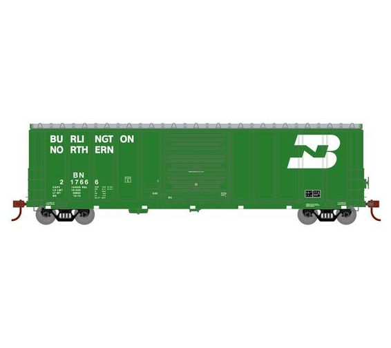 Athearn RTR 1368 HO Scale PS 5277 Boxcar Burlington Northern BN 217666