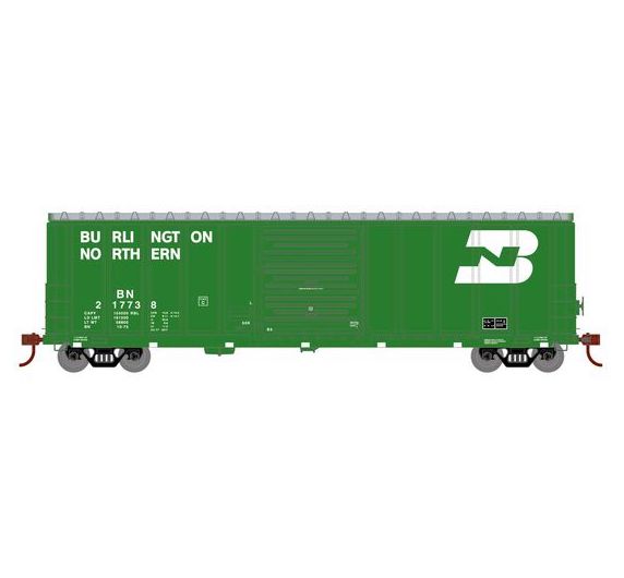 Athearn RTR 1369 HO Scale PS 5277 Boxcar Burlington Northern BN 217738