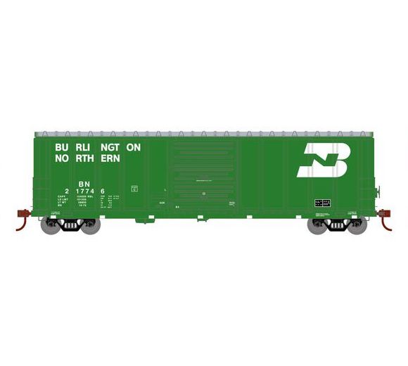 Athearn RTR 1370 HO Scale PS 5277 Boxcar Burlington Northern BN 217746 ...