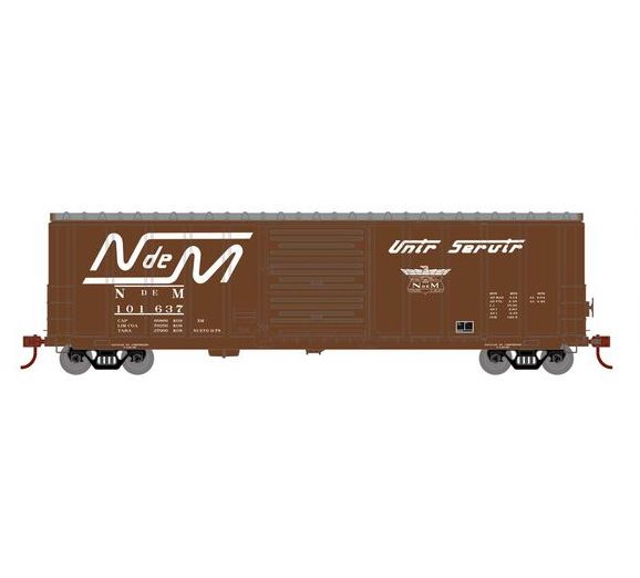 Athearn RTR 1375 HO Scale PS 5277 Boxcar Nacionales de México NdeM 101637