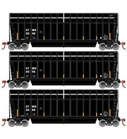 Athearn RTR 1382 HO Scale Bathtub Gondola w/Extended Side Conshohocken Rail CTWX 3-Pack #2