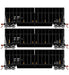 Athearn RTR 1385 HO Scale Bathtub Gondola w/Extended Side CWPM LLC JAMX 3-Pack #2
