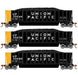 Athearn RTR 1388 HO Scale Bathtub Gondola w/Load Union Pacific UP 3-Pack #2