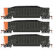 Athearn RTR 1396 HO Scale Bathtub Gondola w/Load Utility Fuels UFIX 3-Pack #1 Primed for Grime