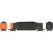 Athearn RTR 1397 HO Scale Bathtub Gondola w/Load Utility Fuels UFIX 4020 Primed for Grime