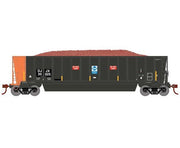Athearn RTR 1399 HO Scale Bathtub Gondola w/Load David J Joseph DJJX 30095 Primed for Grime